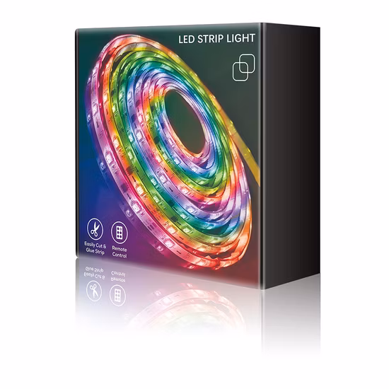 Bande lumineuse LED Bluetooth RGB 5050 Sm, ruban Flexible, 5m, 10m, 20m, Diode avec prise Us/EU/Au/UK