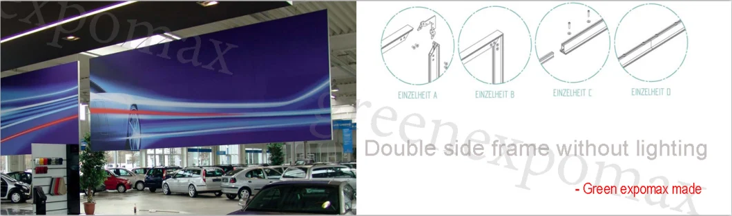 Customize LED Light Box Design of Standing Wall Sticking Wall Wall-Hung Type