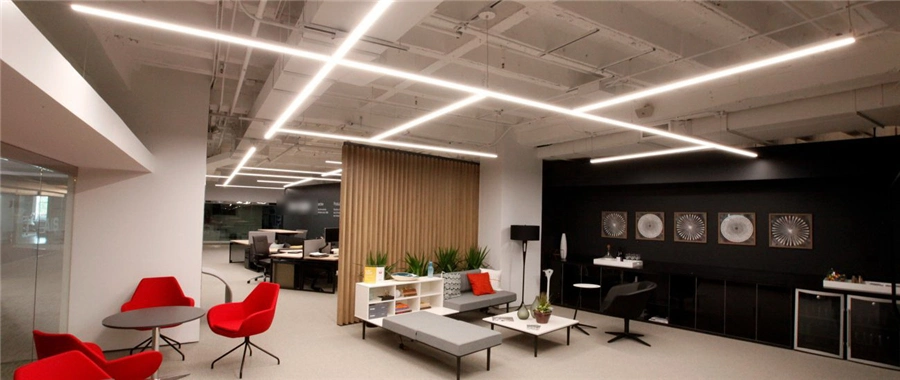 Seamless Connection LED Linear Trunking Light with DIY Shapes