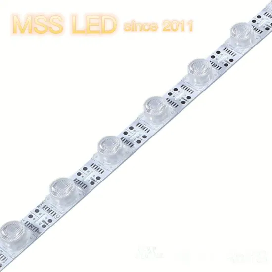 Edgelight aluminium PCB 12 V 24 V blanc SMD 3030 boîte à lumière Source d'éclairage latéral LED barre Edgelit