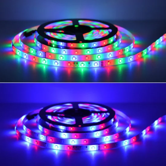 Bande lumineuse LED RGB 5050, Bluetooth, contrôle WiFi, bande Flexible et étanche, rétro-éclairage de la télévision, salle de décoration de fête à domicile, Luces LED Bluetooth RGB Strip Light